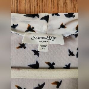 Plus Size Siren Lily Top